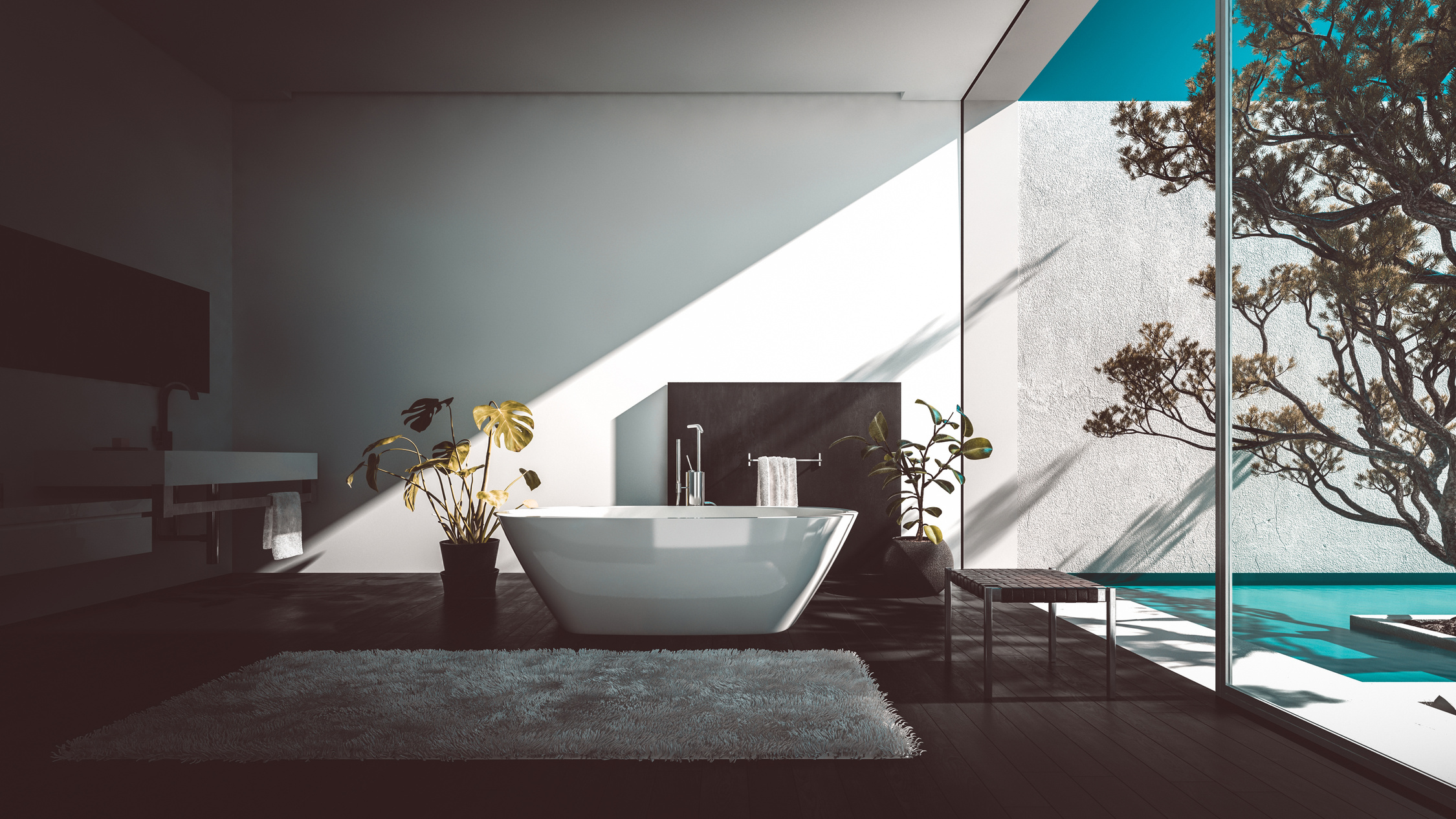 Stylish Modern Luxury Bathroom  